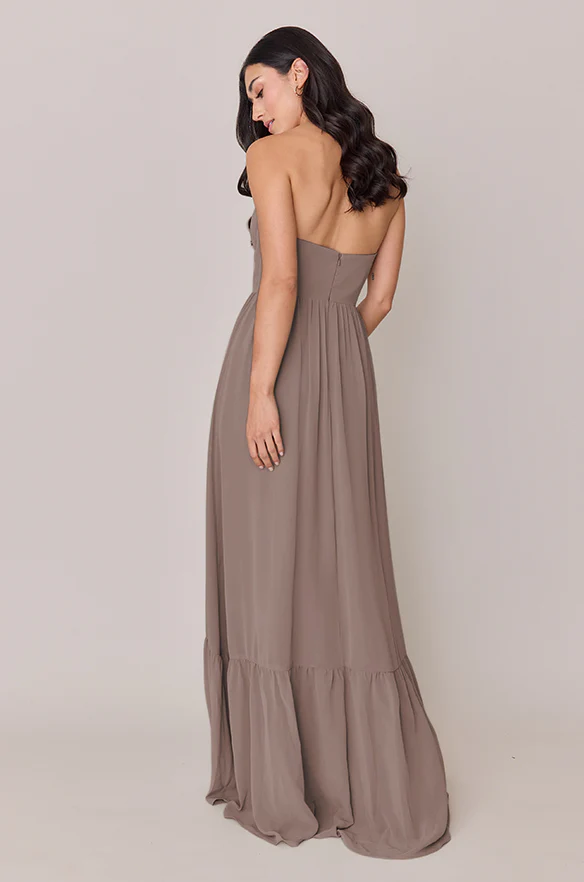 Valentina Chiffon Dress | Made To Order - Image 71