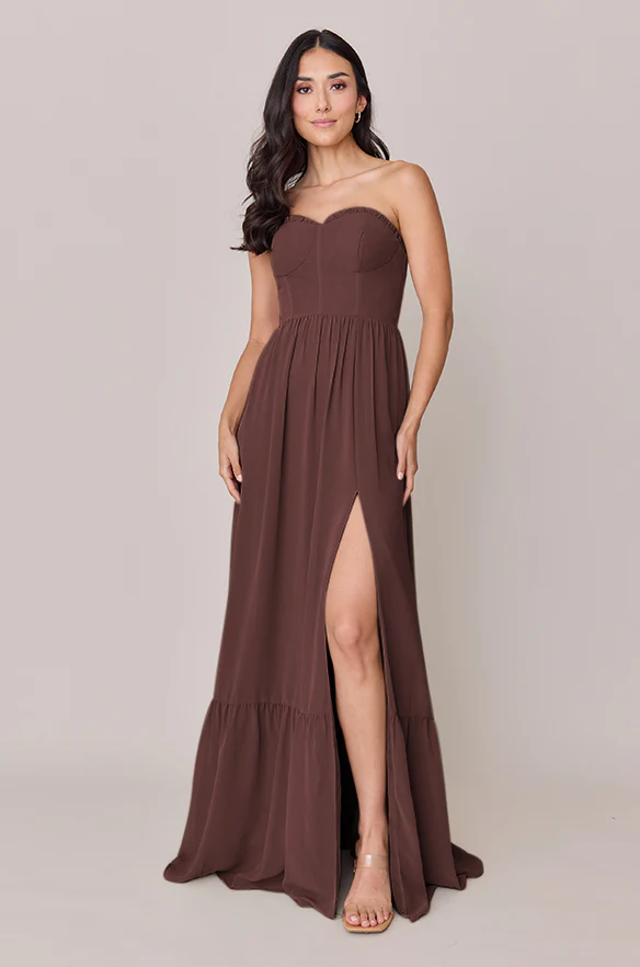 Valentina Chiffon Dress | Made To Order - Image 78