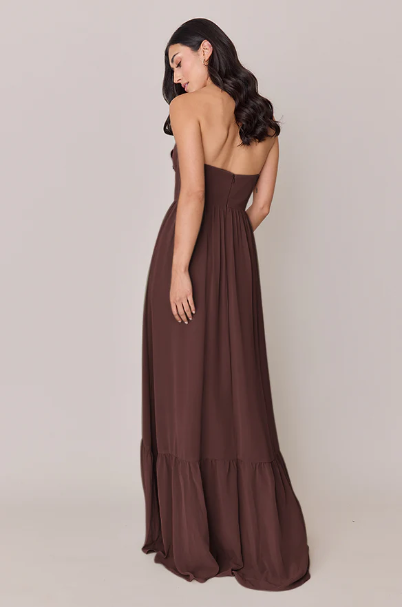 Valentina Chiffon Dress | Made To Order - Image 79
