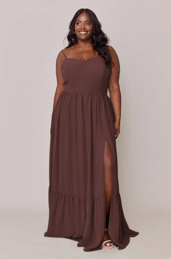 Valentina Chiffon Dress | Made To Order - Image 80