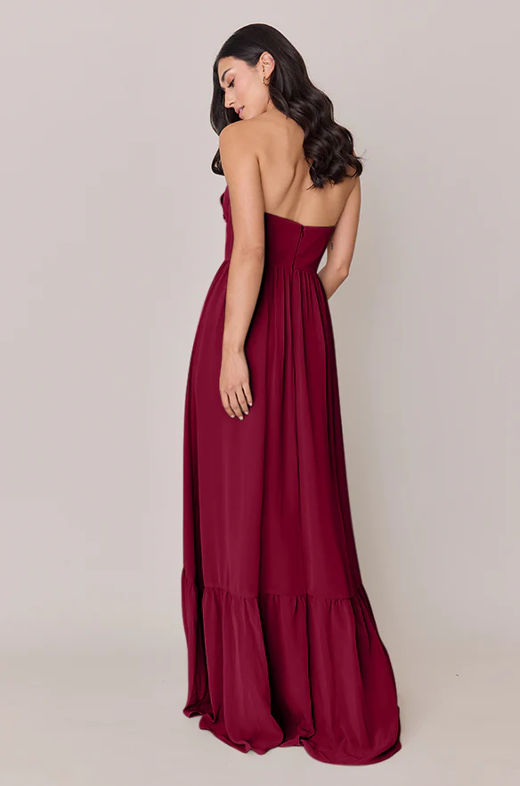Valentina Chiffon Dress | Made To Order - Image 83