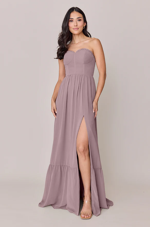 Valentina Chiffon Dress | Made To Order - Image 84