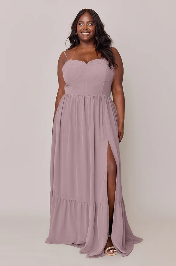 Valentina Chiffon Dress | Made To Order - Image 86