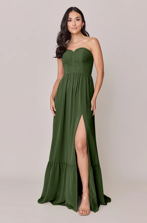 Valentina Chiffon Dress | Made To Order - Image 92