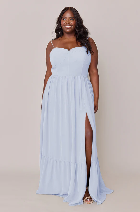 Valentina Chiffon Dress | Made To Order - Image 98