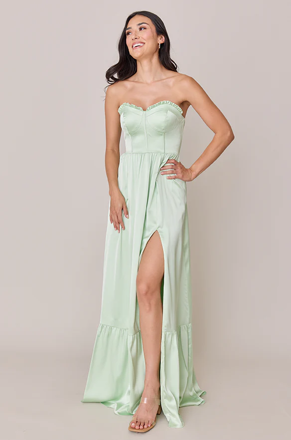 Valentina Satin Dress | Made To Order