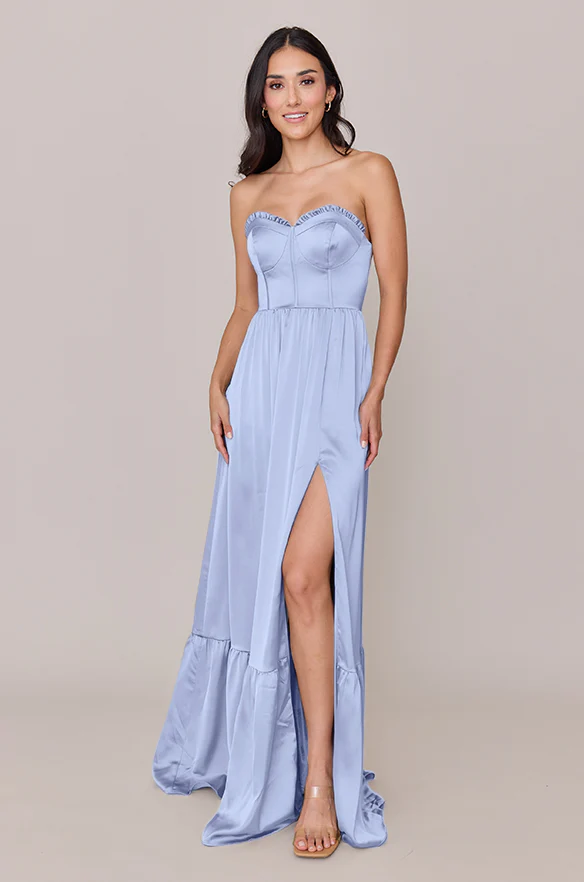 Valentina Satin Dress | Made To Order - Image 106