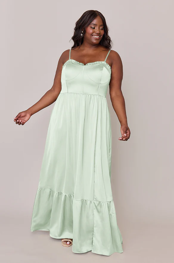 Valentina Satin Dress | Made To Order - Image 112