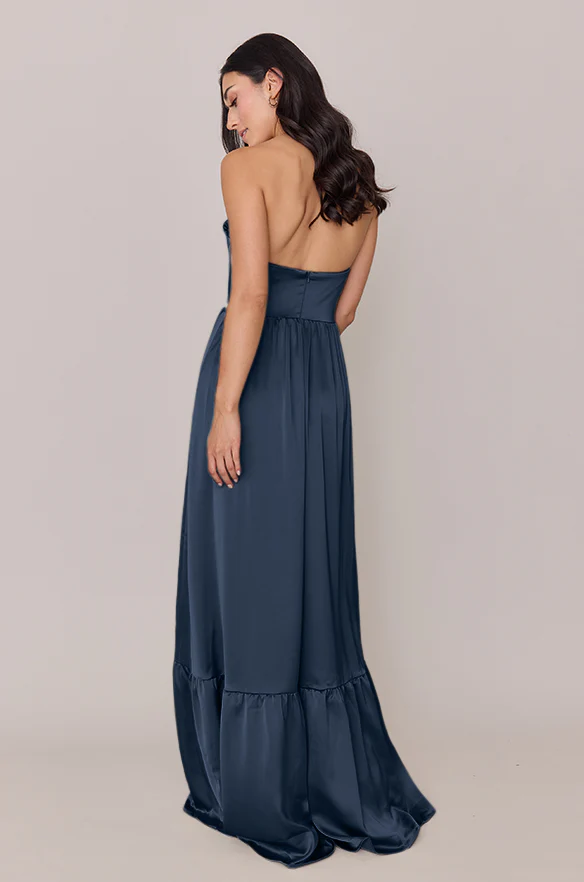 Valentina Satin Dress | Made To Order - Image 116