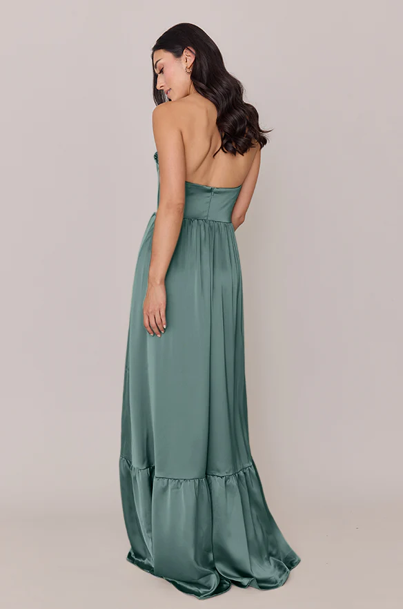 Valentina Satin Dress | Made To Order - Image 123
