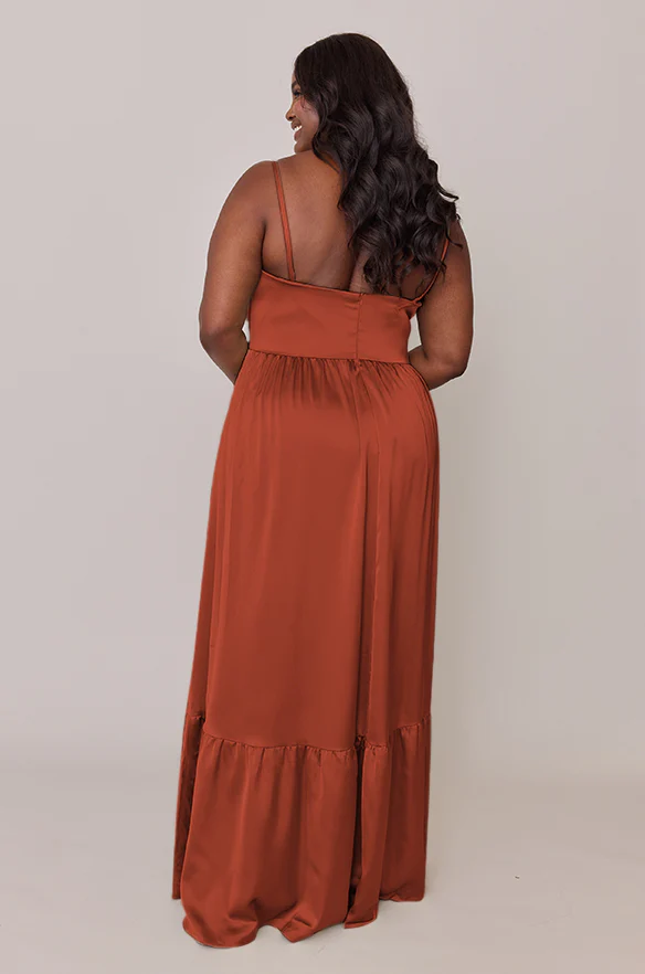 Valentina Satin Dress | Made To Order - Image 133