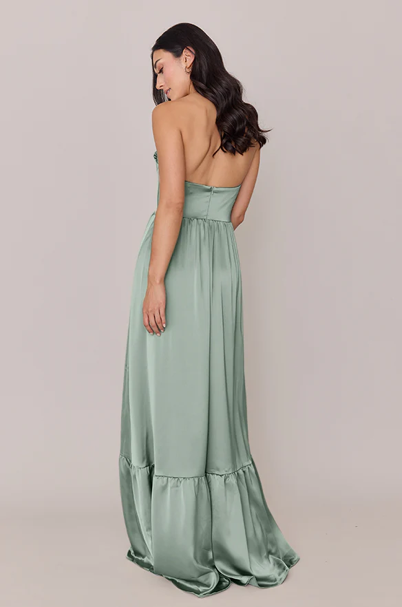 Valentina Satin Dress | Made To Order - Image 135