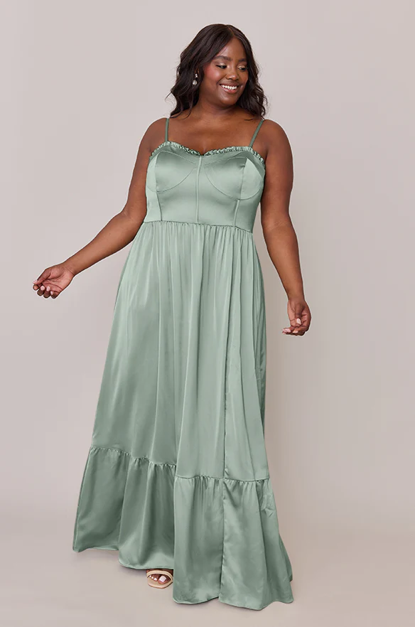 Valentina Satin Dress | Made To Order - Image 136