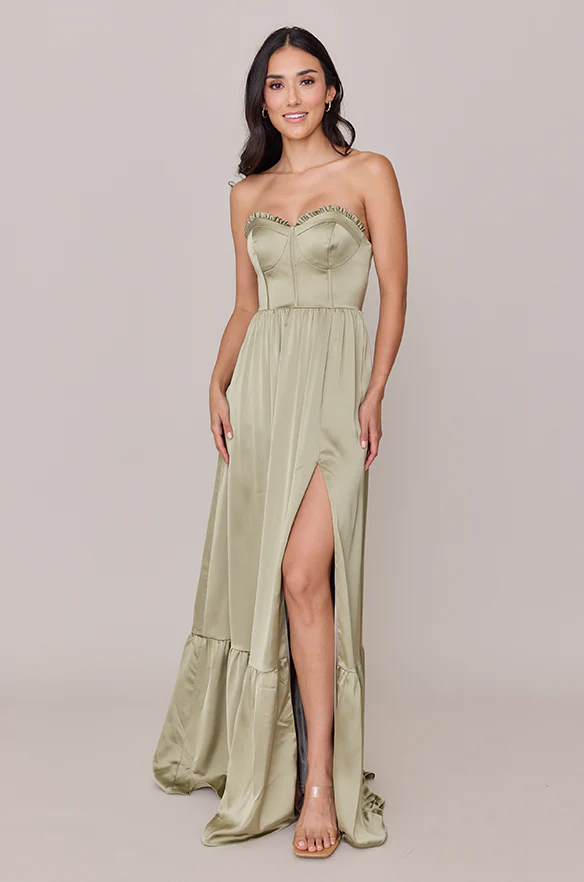 Valentina Satin Dress | Made To Order - Image 138