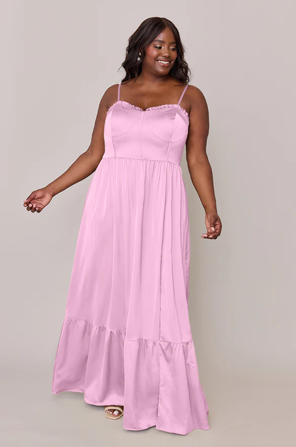 Valentina Satin Dress | Made To Order - Image 172