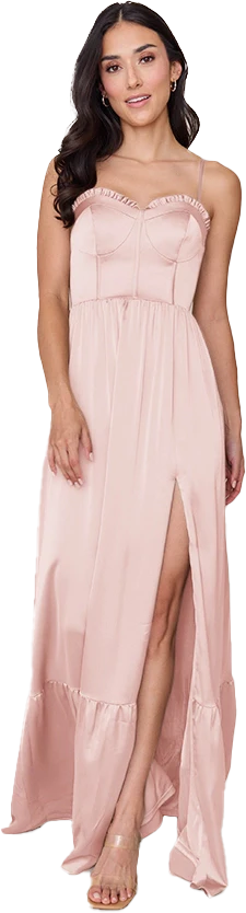 Valentina Satin Dress | Made To Order - Image 177