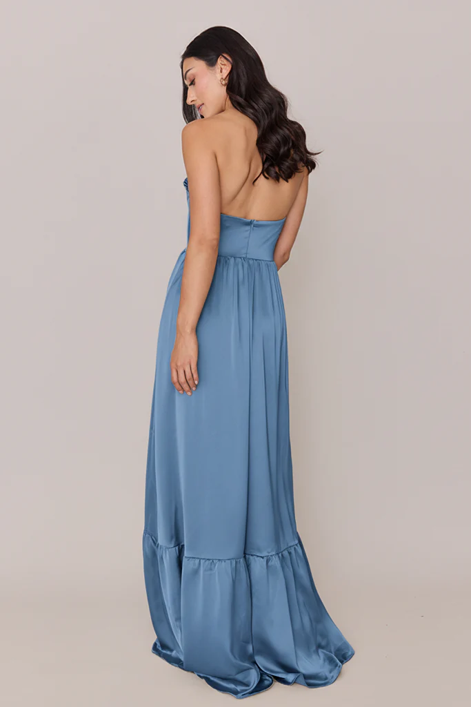 Valentina Satin Dress | Made To Order - Image 226