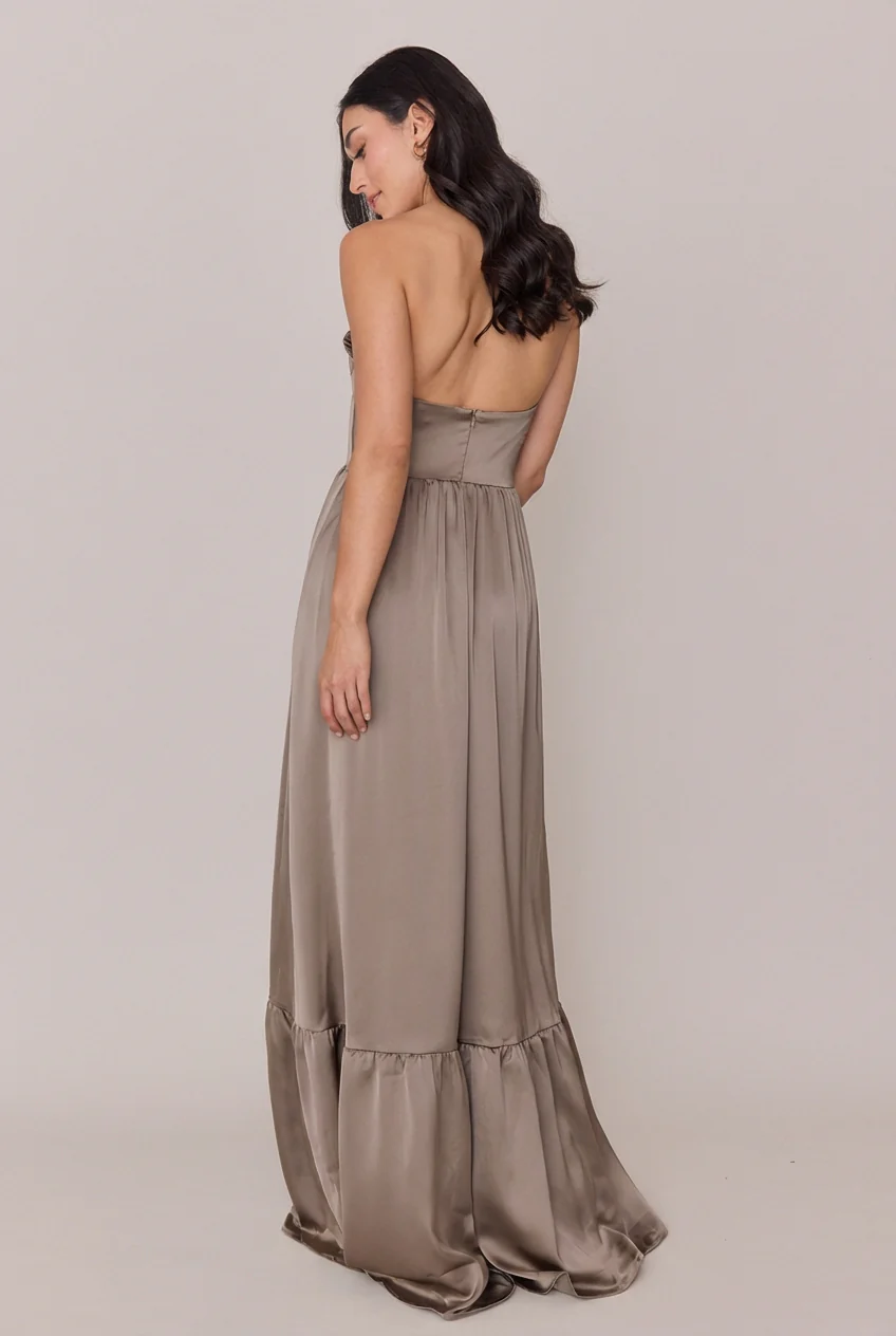 Valentina Satin Dress | Made To Order - Image 231