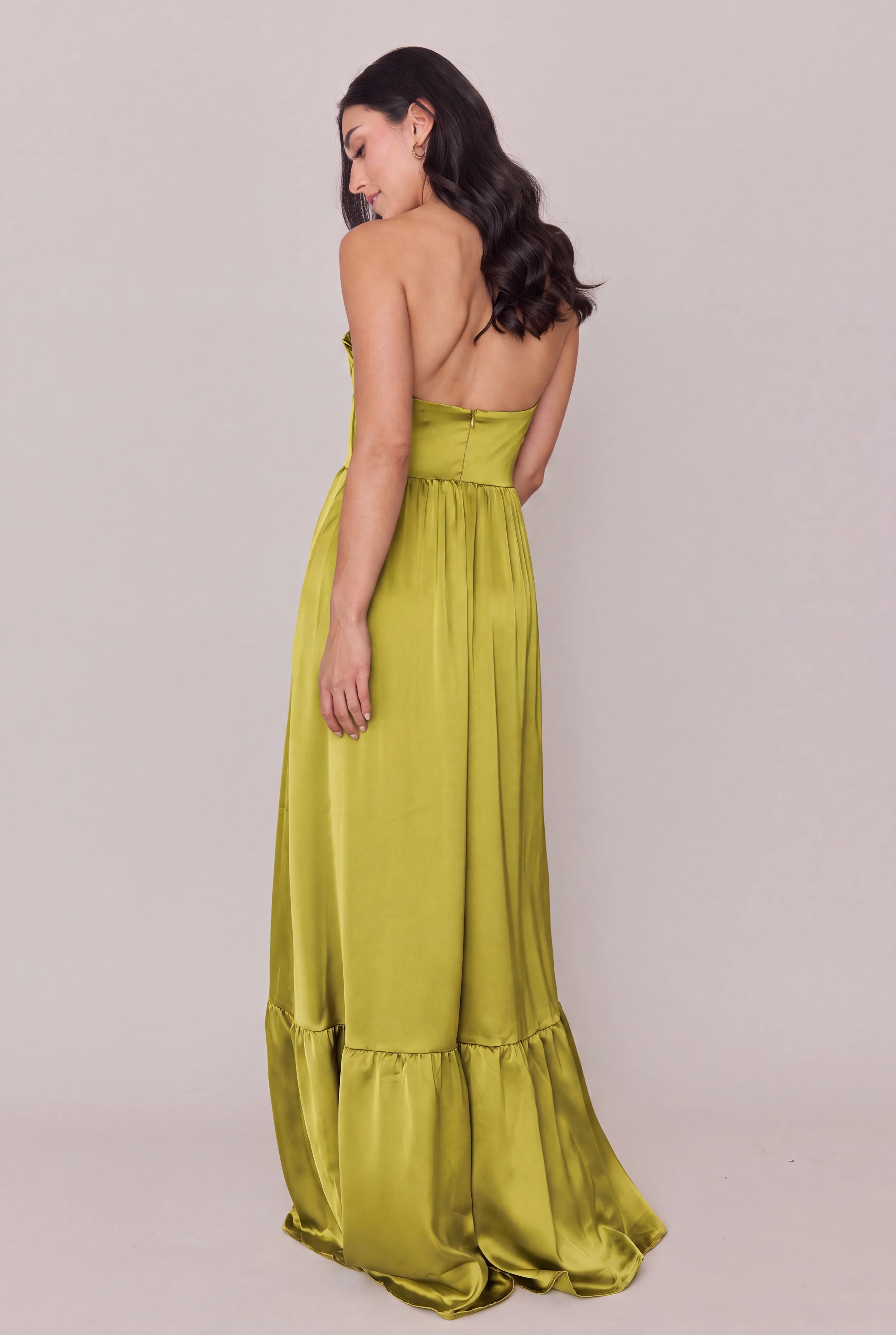 Valentina Satin Dress | Made To Order - Image 241