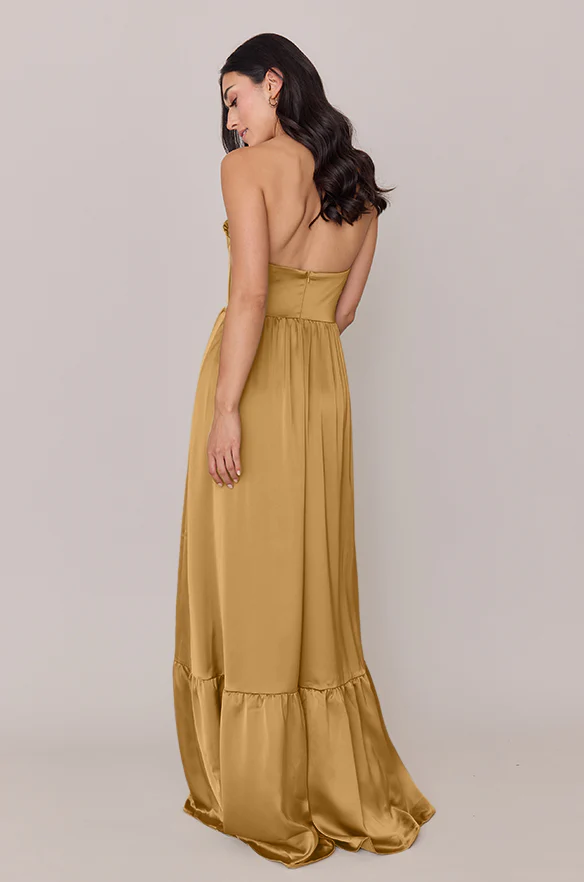 Valentina Satin Dress | Made To Order - Image 59