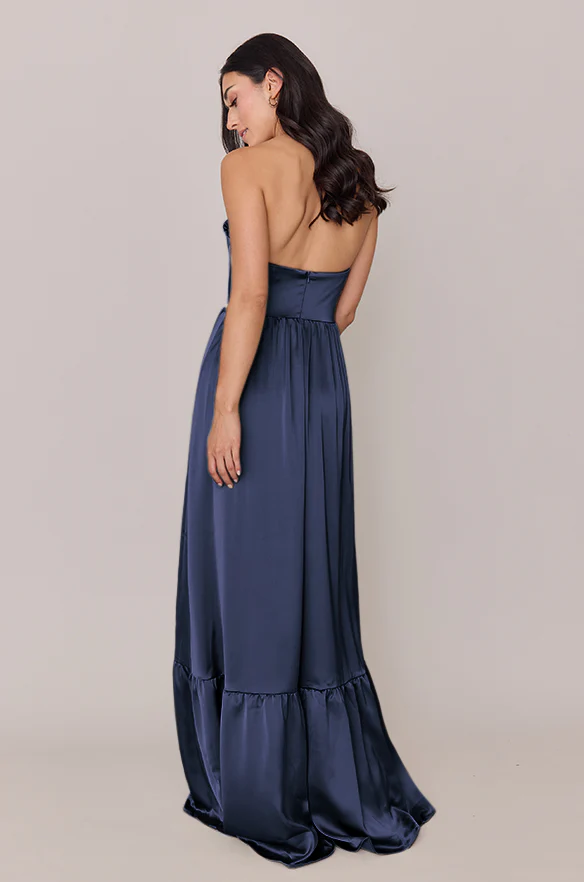 Valentina Satin Dress | Made To Order - Image 69