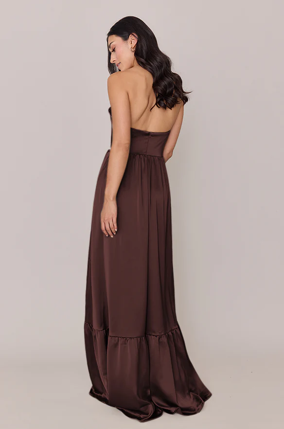 Valentina Satin Dress | Made To Order - Image 81