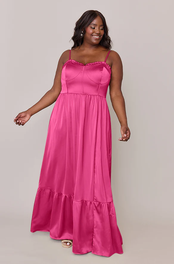 Valentina Satin Dress | Made To Order - Image 86