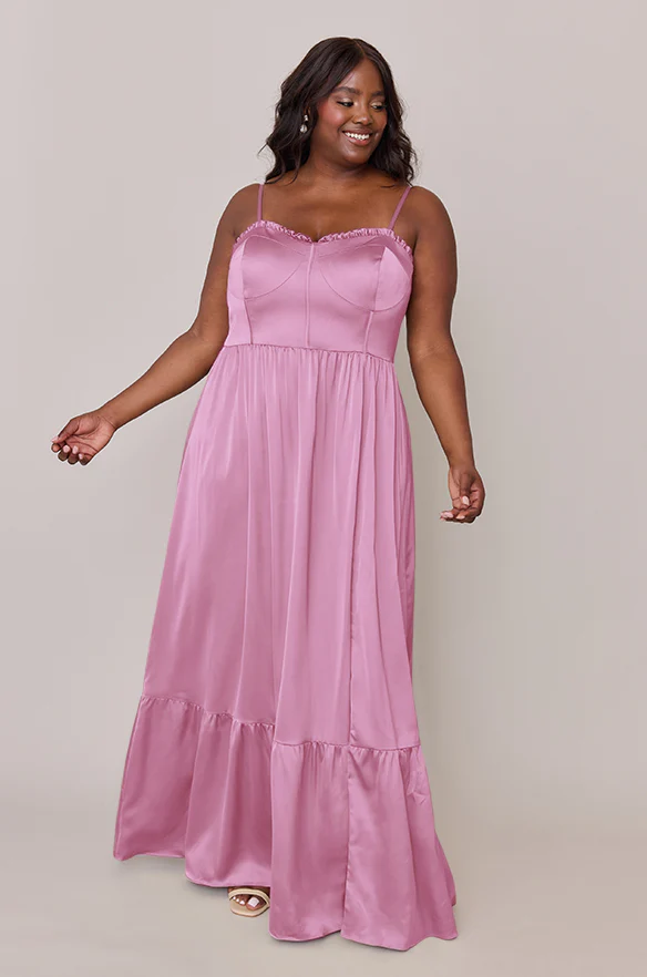 Valentina Satin Dress | Made To Order - Image 88