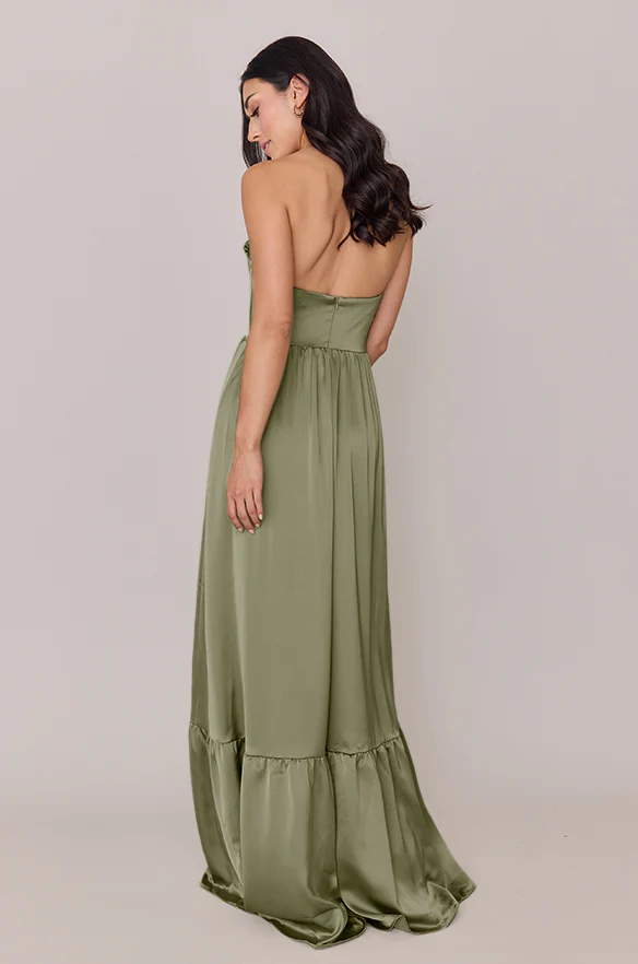 Valentina Satin Dress | Made To Order - Image 91