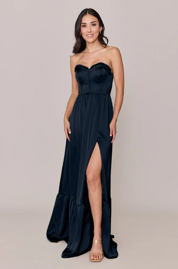 Valentina Satin Dress | Made To Order - Image 94