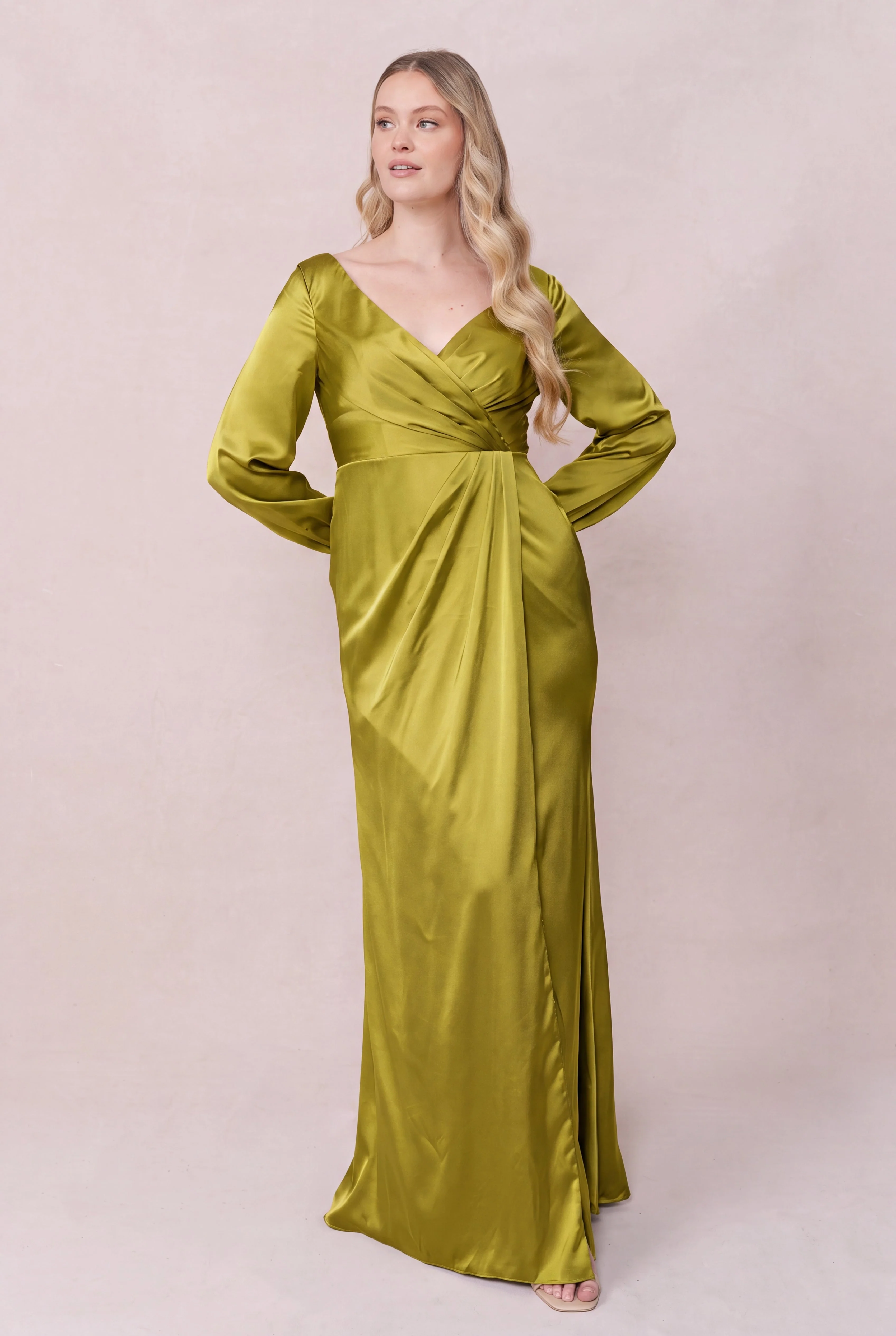 Vera Satin Dress | Made To Order - Image 124