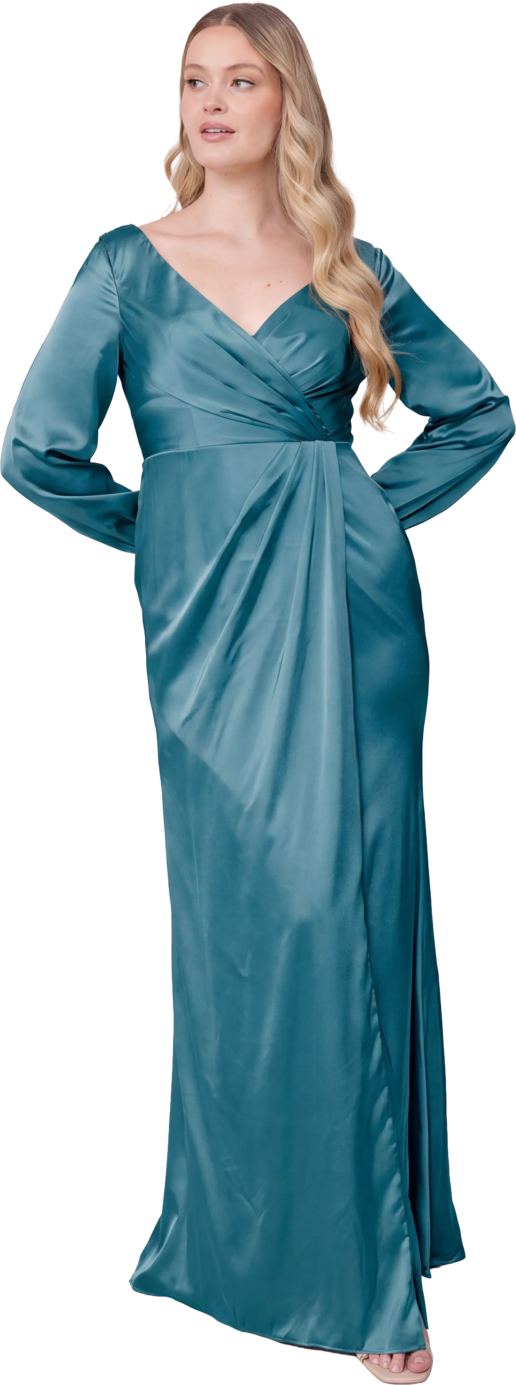 Vera Satin Dress | Made To Order - Image 125