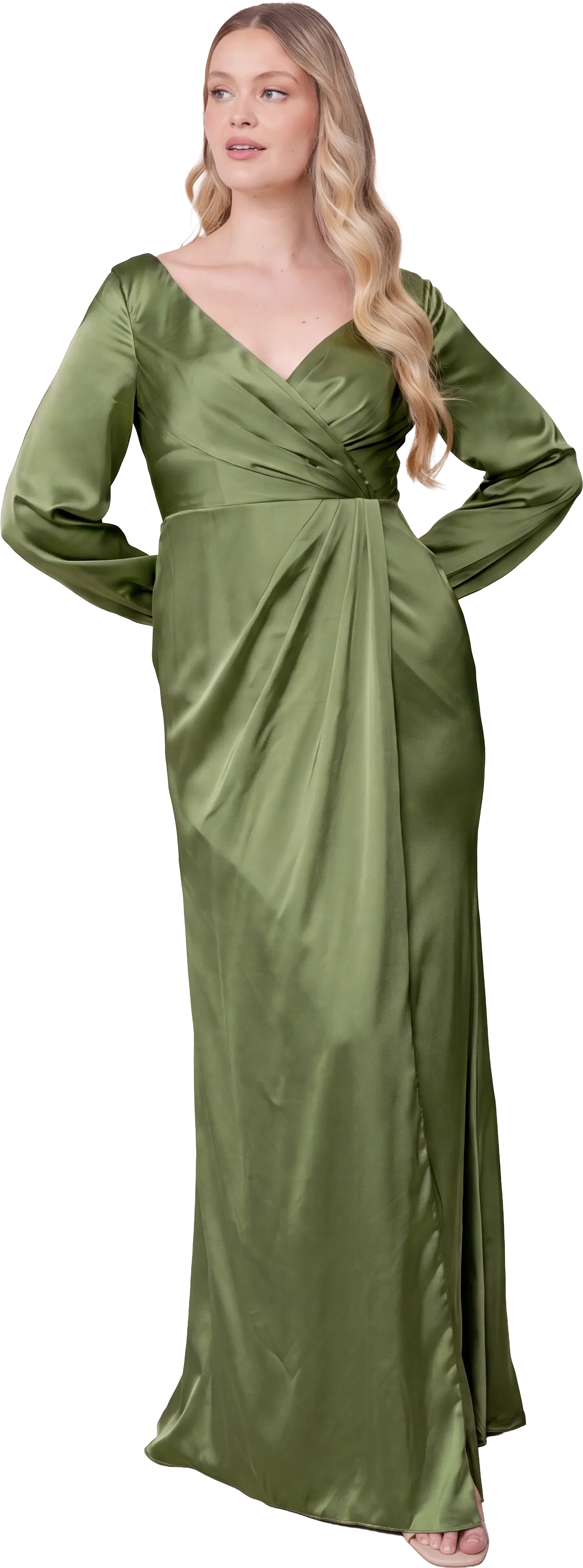 Vera Satin Dress | Made To Order - Image 126