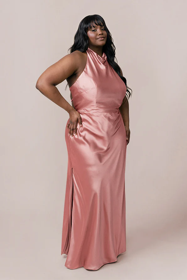 Veronica Satin Dress | Made To Order - Image 10