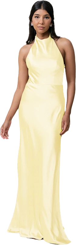 Veronica Satin Dress | Made To Order - Image 100