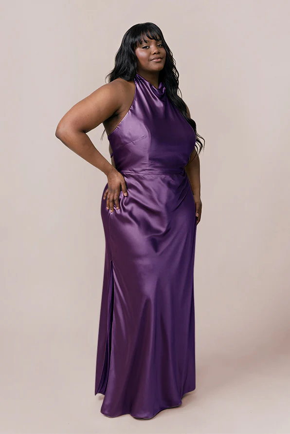Veronica Satin Dress | Made To Order - Image 11
