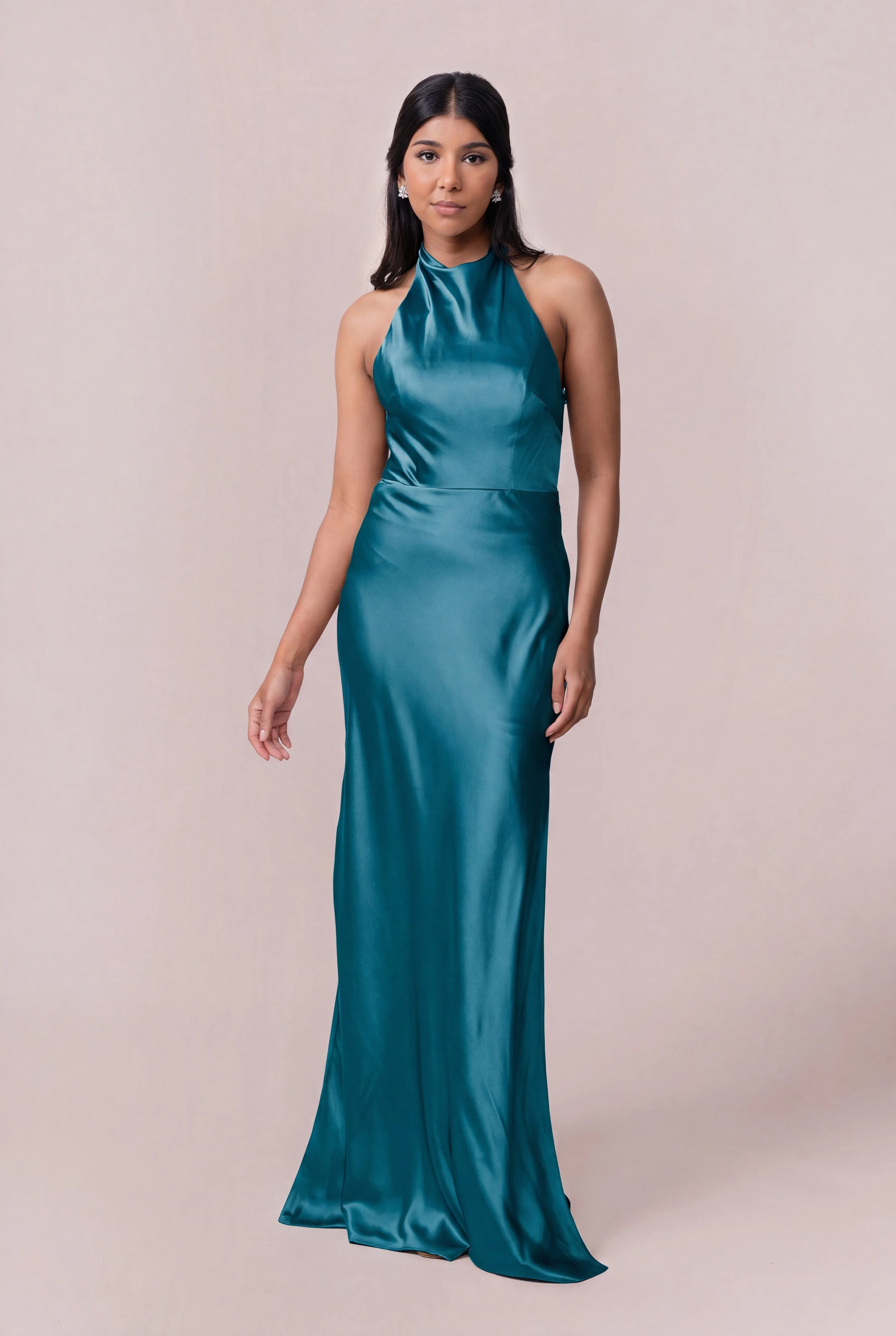 Veronica Satin Dress | Made To Order - Image 116
