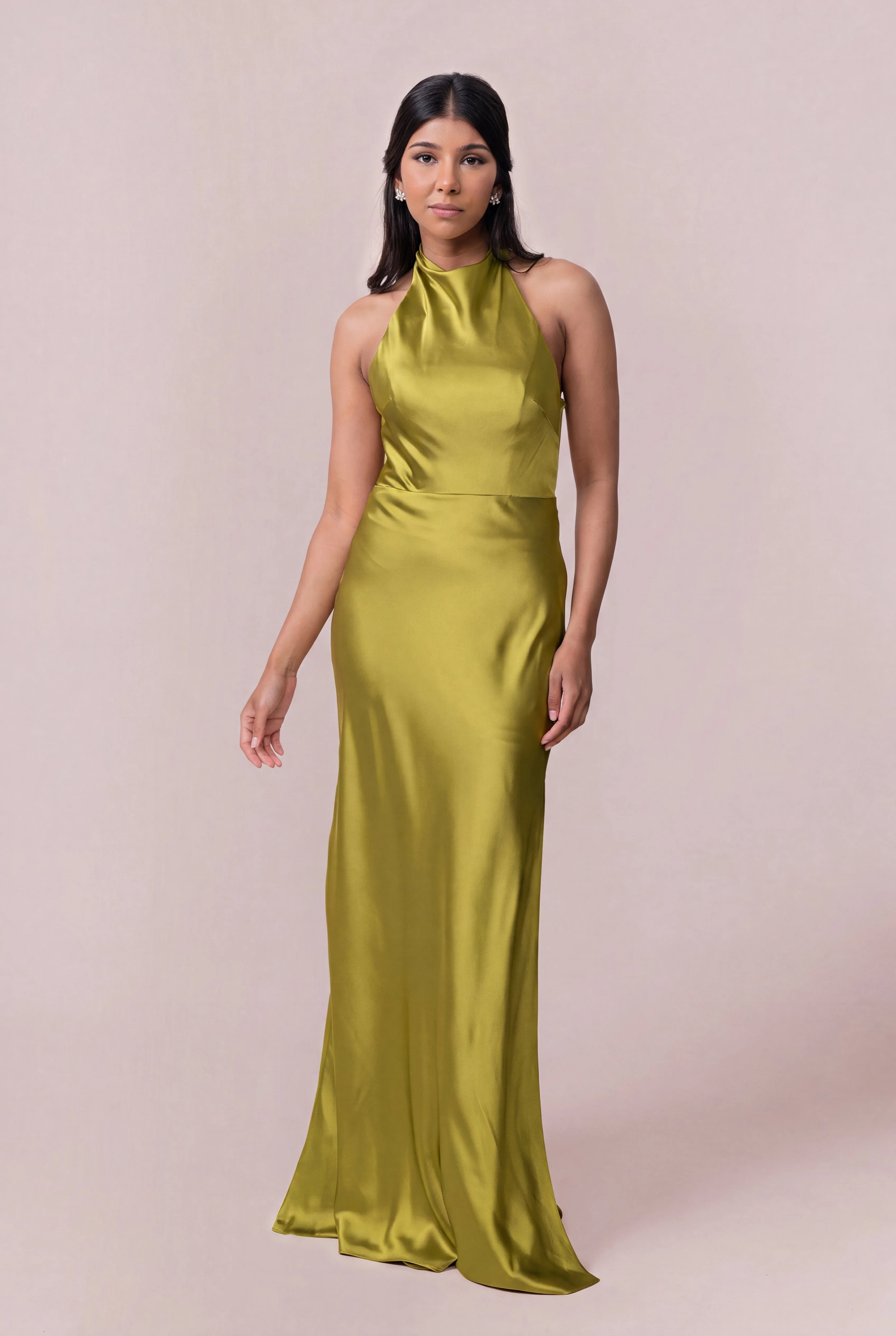 Veronica Satin Dress | Made To Order - Image 117