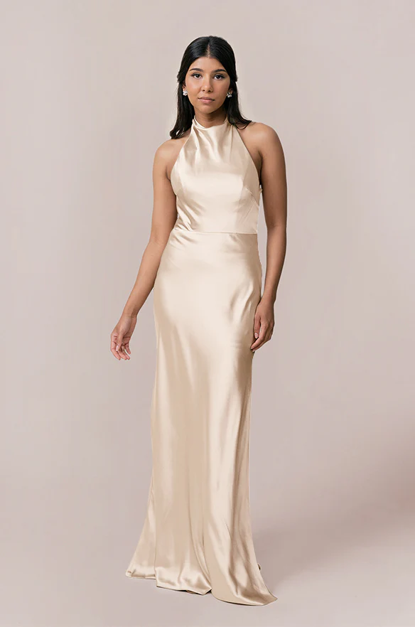 Veronica Satin Dress | Made To Order - Image 12