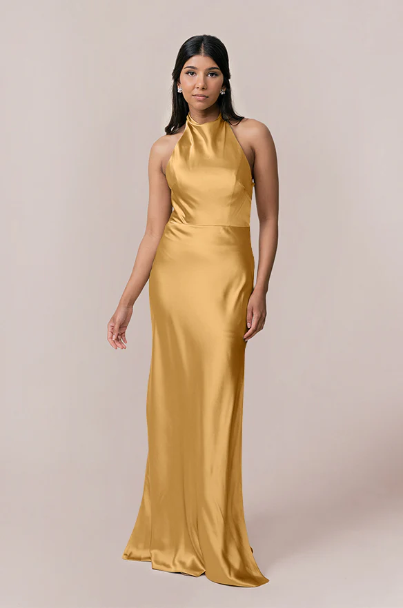Veronica Satin Dress | Made To Order - Image 13