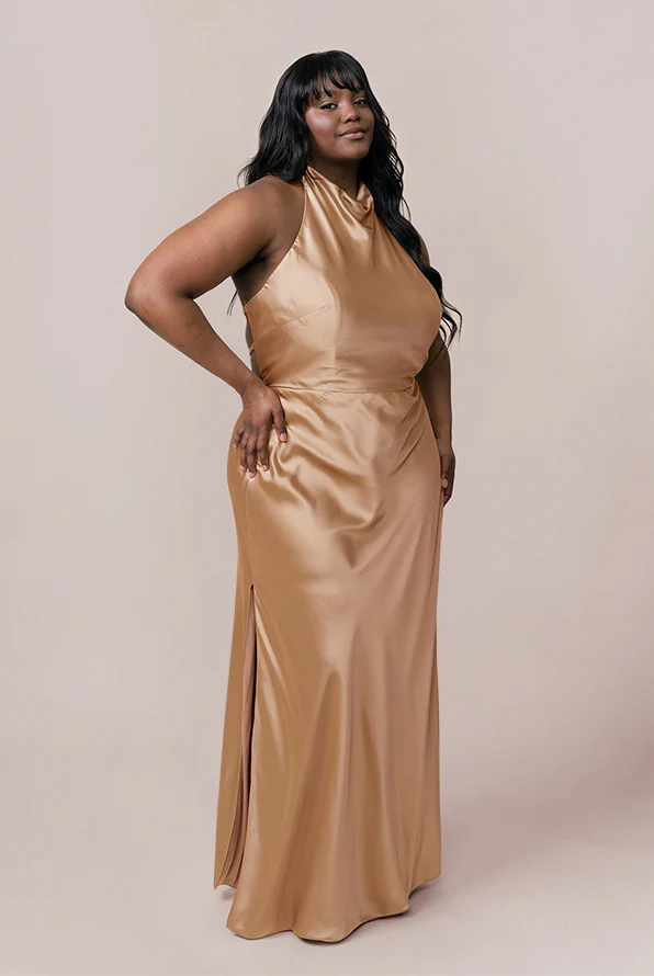 Veronica Satin Dress | Made To Order - Image 14