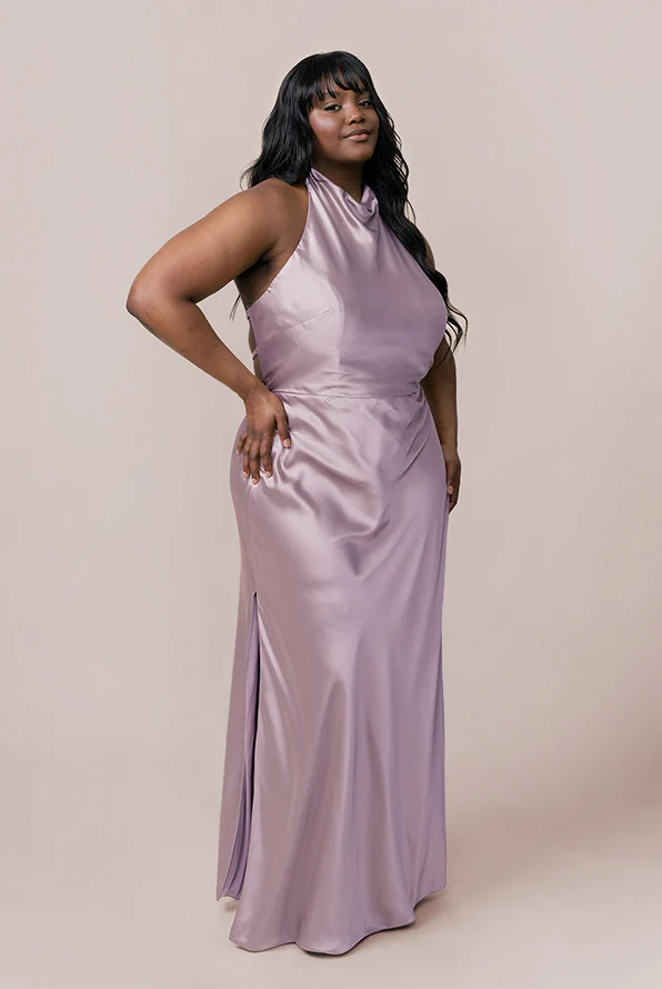 Veronica Satin Dress | Made To Order - Image 16