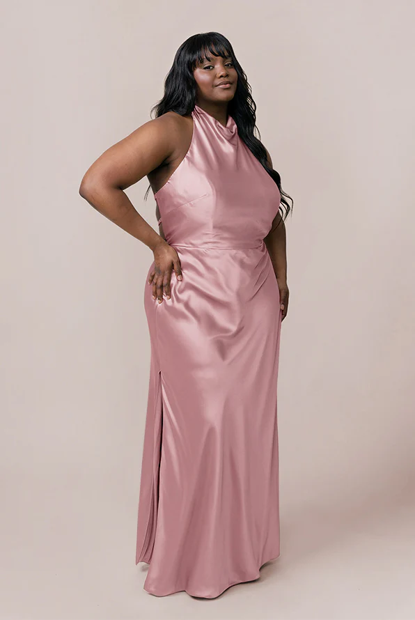 Veronica Satin Dress | Made To Order - Image 20