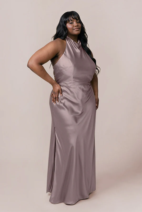 Veronica Satin Dress | Made To Order - Image 21