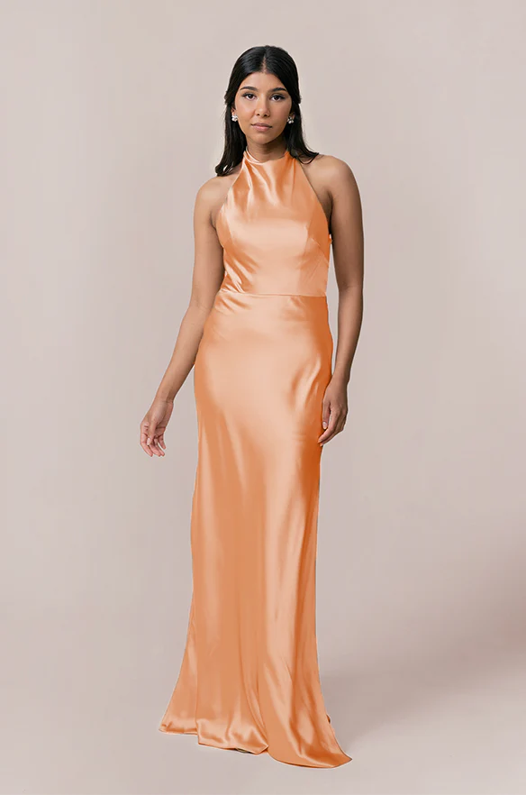 Veronica Satin Dress | Made To Order - Image 26