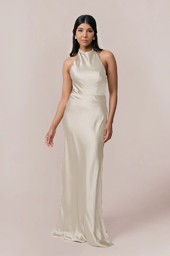 Veronica Satin Dress | Made To Order - Image 27