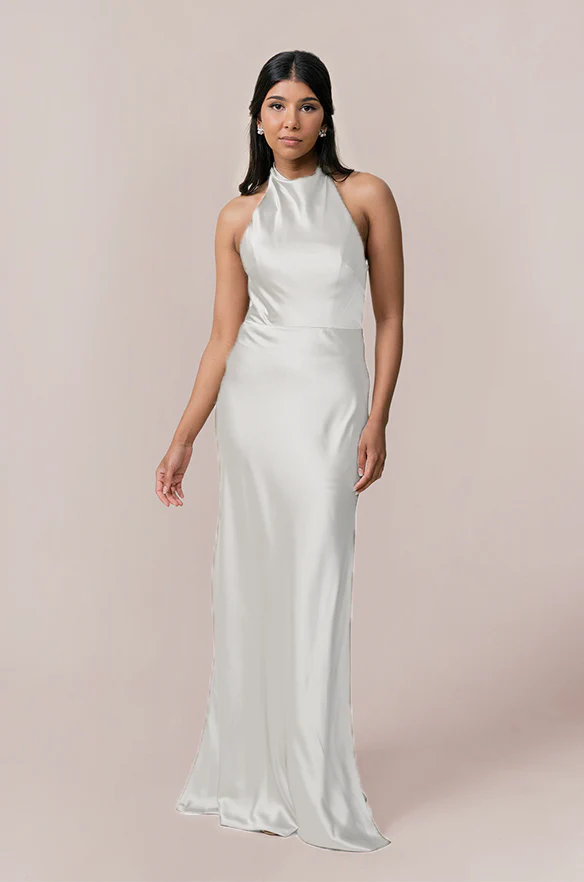 Veronica Satin Dress | Made To Order - Image 28