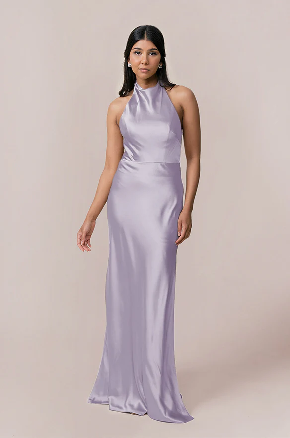 Veronica Satin Dress | Made To Order - Image 47