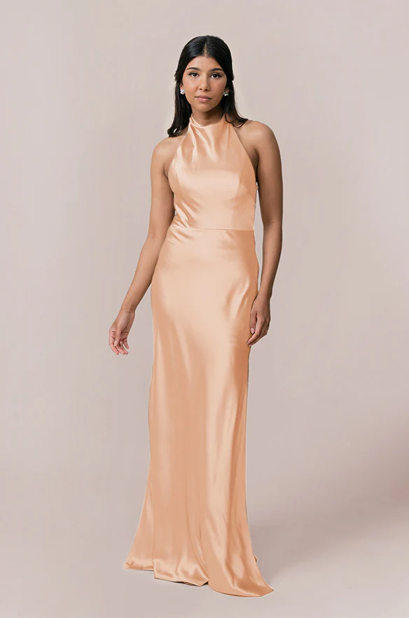 Veronica Satin Dress | Made To Order - Image 52