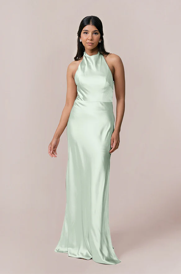 Veronica Satin Dress | Made To Order - Image 56